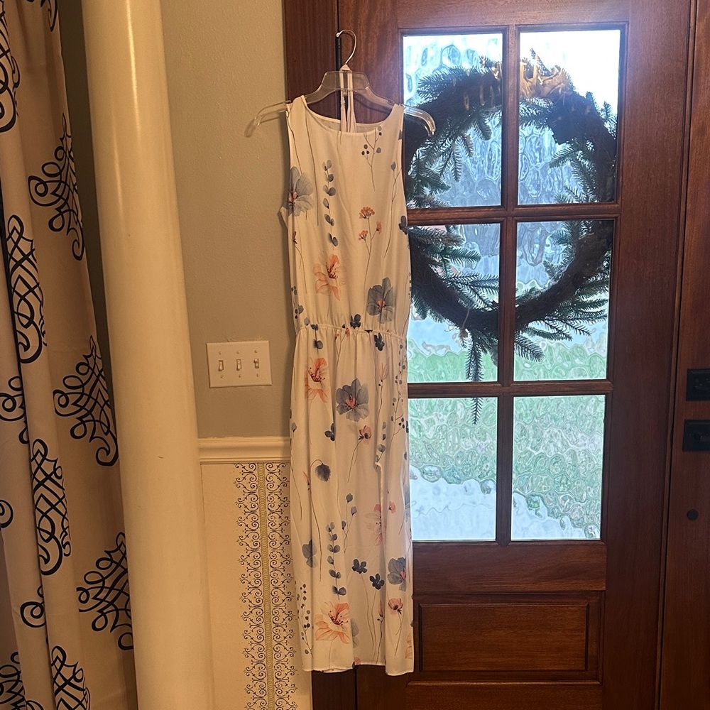 Floral Sleeveless Jumpsuit